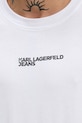 Karl Lagerfeld Jeans t-shirt bawełniany B1M17067 biały