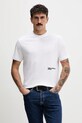 Odzież Karl Lagerfeld Jeans t-shirt bawełniany B1M17069 biały