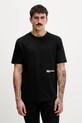 Ρούχα Βαμβακερό μπλουζάκι Karl Lagerfeld Jeans B1M17069 μαύρο
