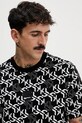 Karl Lagerfeld Jeans t-shirt bawełniany czarny B1M17070