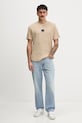 Karl Lagerfeld Jeans t-shirt bawełniany B1M17082 beżowy SS26