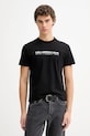 Karl Lagerfeld Jeans t-shirt bawełniany nadruk czarny B1M17063