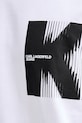 Karl Lagerfeld Jeans t-shirt bawełniany B1M17066 biały