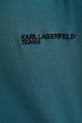 Karl Lagerfeld Jeans t-shirt bawełniany B1M17072 turkusowy