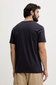 Odzież Jack Wolfskin t-shirt męski bawełniany Essential A65917 granatowy