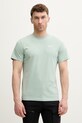 Jack Wolfskin t-shirt męski bawełniany Essential zielony A65917
