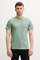 Jack Wolfskin t-shirt Ανδρικό βαμβακερό Essential πράσινο A65917