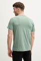 Ρούχα Jack Wolfskin t-shirt Ανδρικό βαμβακερό Essential A65917 πράσινο