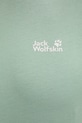 Jack Wolfskin t-shirt Ανδρικό βαμβακερό Essential A65917 πράσινο