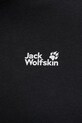 Jack Wolfskin T-shirt męski bawełniany Essential A65917 czarny