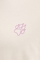 Jack Wolfskin t-shirt męski bawełniany Celebrate The Paw A65915 beżowy