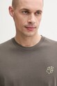 Jack Wolfskin t-shirt męski bawełniany Celebrate The Paw szary A65915