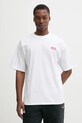 Odzież Diesel t-shirt bawełniany T-BOXT-BISK A20036.0EPCA biały
