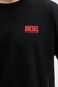 Bavlnené tričko Diesel T-BOXT-BISK A20036.0EPCA čierna