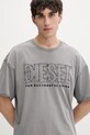 Diesel t-shirt męski T-RAWBOXT szary A21041.0KMAH