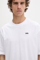 Diesel T-shirt męski bawełniany T-BOGGY-V3 A22482.0PLAT biały