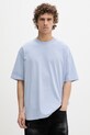 Odzież Diesel T-shirt męski bawełniany T-BOGGY-V3 A22482.0PLAT niebieski