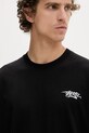 Diesel t-shirt męski bawełniany T-BOGGY-V5 czarny A22500.0PLAT