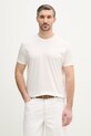 Paul&Shark t-shirt nadruk biały 26411041