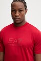 EA7 Emporio Armani t-shirt czerwony AF13862.7M001358