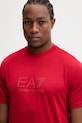 EA7 Emporio Armani t-shirt czerwony AF13862.7M001358
