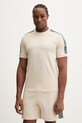 Kratka majica EA7 Emporio Armani Brez vzorca bež AF16548.7M001507