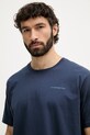 La Sportiva t-shirt ανδρικό βαμβακερό Psychotomic σκούρο μπλε ZACT260