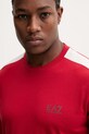 T-shirt προπόνησης EA7 Emporio Armani κόκκινο AF21787.7M001595