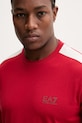 T-shirt προπόνησης EA7 Emporio Armani κόκκινο AF21787.7M001595