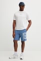 EA7 Emporio Armani szorty bawełniane AF22266.7M001414 niebieski SS26