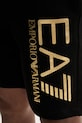 EA7 Emporio Armani szorty bawełniane czarny AF22266.7M001414