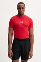 EA7 Emporio Armani t-shirt treningowy nadruk czerwony AF24495.7M000291
