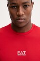 EA7 Emporio Armani t-shirt treningowy czerwony AF24495.7M000291