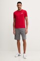 Μπλουζάκι EA7 Emporio Armani PJVQZ.8NPT26 κόκκινο SS26