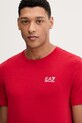 Μπλουζάκι EA7 Emporio Armani κόκκινο PJVQZ.8NPT26