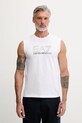 EA7 Emporio Armani top męski bawełniany biały AF10375.7M001306