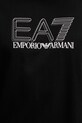 Βαμβακερό μπλουζάκι EA7 Emporio Armani AF10375.7M001309 μαύρο