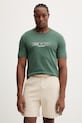 EA7 Emporio Armani t-shirt bawełniany regular zielony AF10441.7M001498