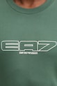 EA7 Emporio Armani t-shirt bawełniany AF10441.7M001498 zielony