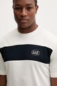 EA7 Emporio Armani t-shirt beżowy AF13862.7M001547