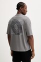 EA7 Emporio Armani t-shirt bawełniany nadruk szary AF22264.7M001419