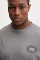 EA7 Emporio Armani t-shirt bawełniany szary AF22264.7M001419