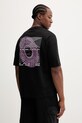 EA7 Emporio Armani t-shirt bawełniany nadruk czarny AF22264.7M001419