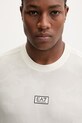 EA7 Emporio Armani t-shirt treningowy beżowy AF22275.7M001351