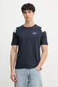 EA7 Emporio Armani T-shirt męski bawełniany granatowy AF10375.7M001624