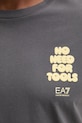 EA7 Emporio Armani t-shirt bawełniany AF13244.7M001398 szary