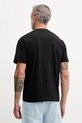 Odzież EA7 Emporio Armani T-shirt męski z bawełną AF16548.7M001494 czarny