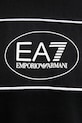 EA7 Emporio Armani T-shirt męski z bawełną AF16548.7M001494 czarny