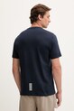 Одяг EA7 Emporio Armani футболка чоловіча з бавовною PJVQZ.8NPT27 темно-синій
