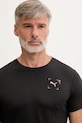 Puma T-shirt treningowy męski Illustration Graphic czarny 528446